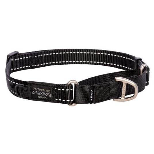 Rogz Control Halsbånd (flere farger) Sort S-24-36CM