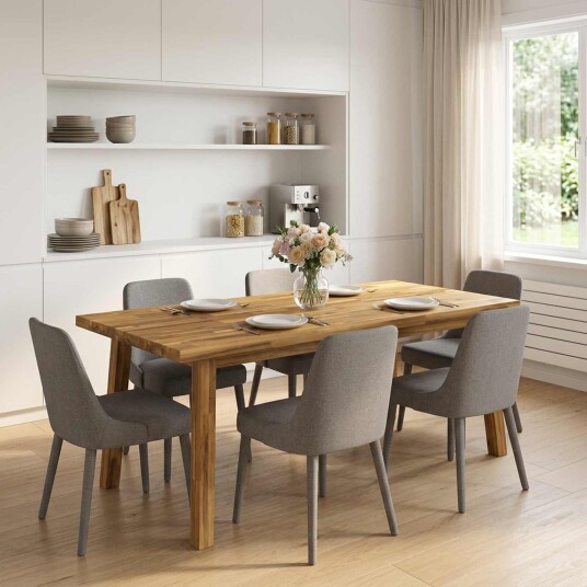 vidaXL Rektangulær Bordplate 140 x 60 x 3,2 cm Rektangulær vidaXL Rektangulær Bordplate 140 x 60 x 3,2 cm Rektangulær