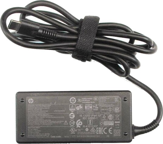 HP-lader 45W USB-C, AC-adapter for bærbar PC