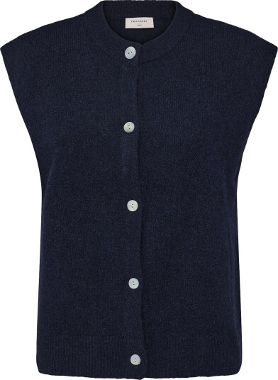FREE/QUENT Fqalpa Vest Navy XS