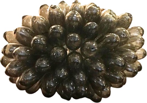 Grape Bordlampe Large Antrasitt