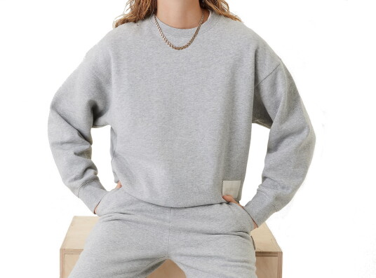 Björn Borg Women's Centre Crew Light Grey Melange XS, Light Grey Melange Björn Borg Women's Centre Crew Light Grey Melange XS, Light Grey Melange