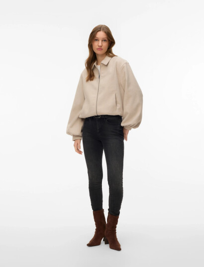 Vero Moda Vmmaddie Short Jacket Boo Cream L
