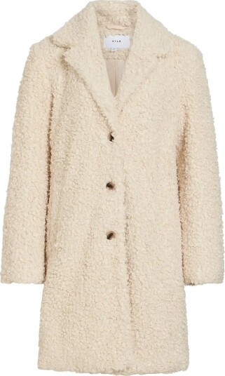 Vila Vimajda L/S Teddy Jacket /Otw BIRCH 44 Vila Vimajda L/S Teddy Jacket /Otw BIRCH 44