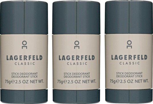 Karl Lagerfeld 3x Classic Deodorant Stick Karl Lagerfeld 3x Classic Deodorant Stick