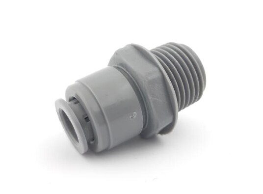 9,5mm (3/8") til 1/2" BSP hann 9,5mm (3/8") til 1/2" BSP hann