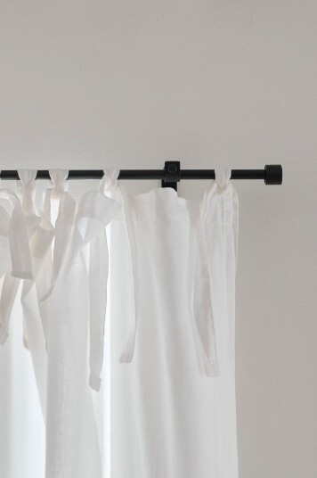 Ellos Home Gardinstang Lilly Svart