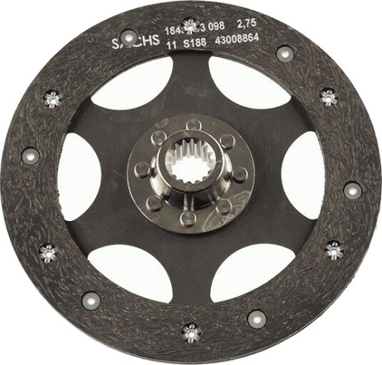 Clutchplate SACHS 1864 000 124