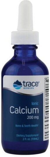 Trace Minerals Flytende Ionisk Kalsium 200mg Trace Minerals Flytende Ionisk Kalsium 200mg