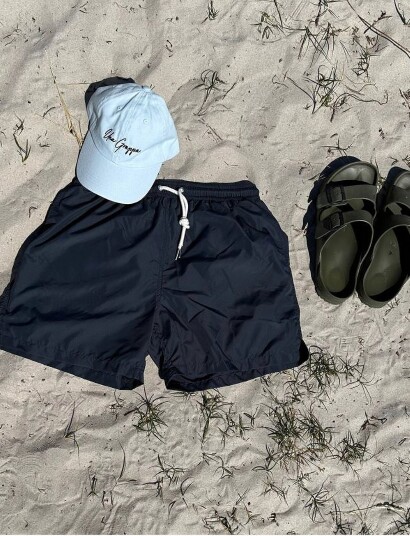 Portia 1924 Solid Swim Shorts Navy XL Portia 1924 Solid Swim Shorts Navy XL