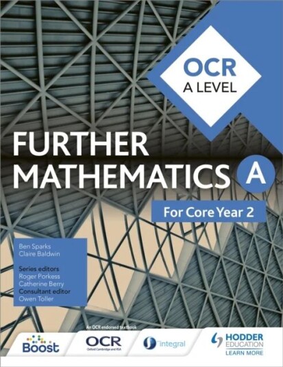 Ocr A Level Further Mathematics Core Year 2 Av Ben Sparks, Claire Baldwin