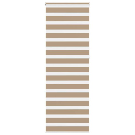 Sebragardin sandbrun 85x230 cm stoff bredde 80,9 polyester