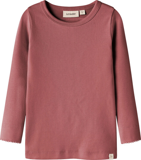 Lil" Atelier Genser NmfGayo Slim Visnet Rose Lil Atelier 7 8 år (122 128) Genser Bordeaux Rosa
