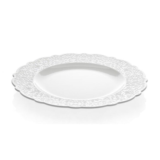 Alessi Dressed Tallerken 27,3 cm Hvit Alessi Dressed Tallerken 27,3 cm Hvit
