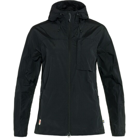 Fjällräven Women's High Coast Wind Jacket Black XL, Black