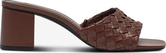 Mango Sandaletter Braid Brun