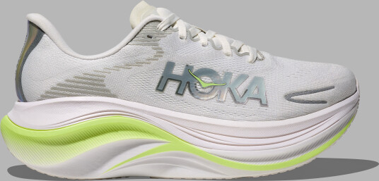 Hoka Women"s Skyward X 2 White/Neon Yuzu 40 2/3 Hoka Women"s Skyward X 2 White/Neon Yuzu 40 2/3