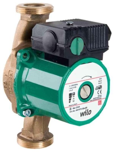 Wilo Tappevannspumpe Star-Z Z 20/7-150 1-fas u/unionsett