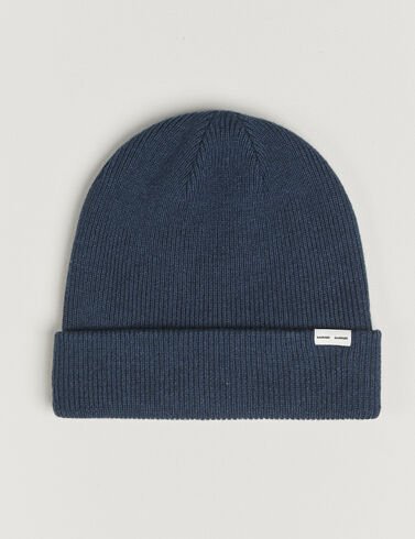 Samsøe Samsøe The Wool Beanie Midnight Navy