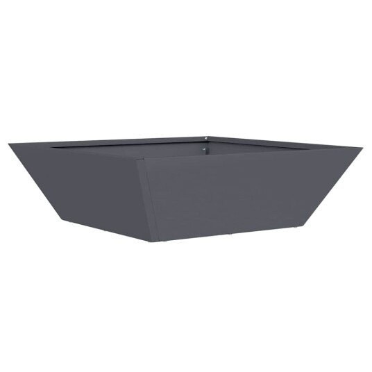  Plastpotte Sett Antrasitt Plast 50 x 50 x 15 cm