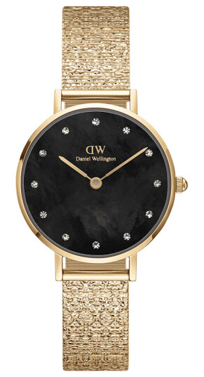 Daniel Wellington DW Klokke Petite Lumine Pressed Piano 28mm Gold Daniel Wellington DW Klokke Petite Lumine Pressed Piano 28mm Gold
