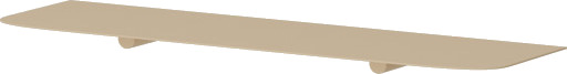 LENN hylle, kremfarget 60 cm LENN hylle, kremfarget 60 cm