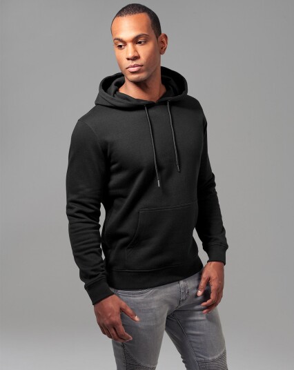 Urban Classics Basic hettegenser Svart