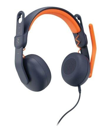 Logitech Zone Learn Wired On-Ear Headset for Learners 3.5mm AUX - headphones with mic - replacement Logitech Zone Learn Wired On-Ear Headset for Learners 3.5mm AUX - headphones with mic - replacement