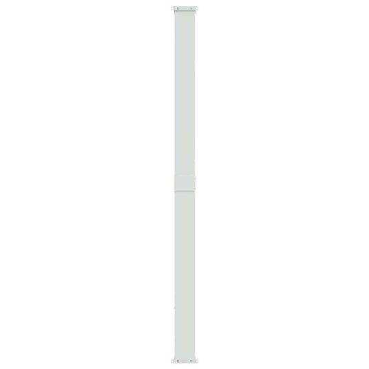 vidaXL Uttrekkbar sidemarkise 220x500 cm svart