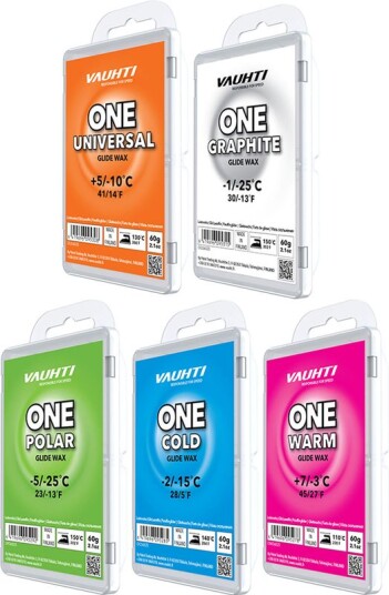 Vauhti One Paraffin 60g  25 Glider GRAPHITE