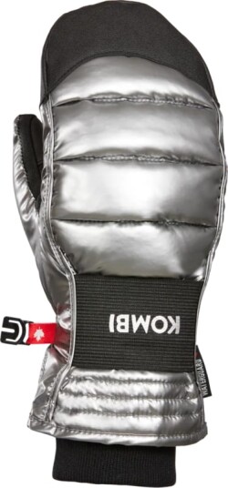Kombi Women's Epic WaterGuard Mittens M, Silver Shadow
