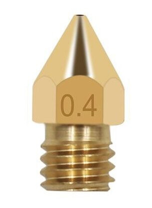 Radius MK8 Brass Nozzle 0 4 mm - 1 pcs Radius MK8 Brass Nozzle 0 4 mm - 1 pcs