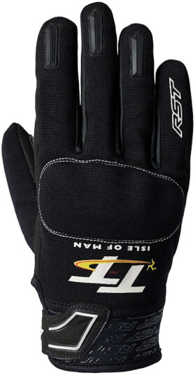 RST IOM TT Team Evo Motorsykkelhansker 2XL Svart RST IOM TT Team Evo Motorsykkelhansker 2XL Svart