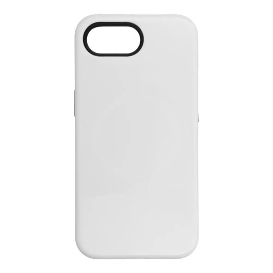 OEM Double Layer MagSafe deksel for iPhone 16e Hvit