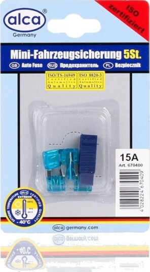 ALCA 670700 Sikringssett ALCA 670700 Sikringssett