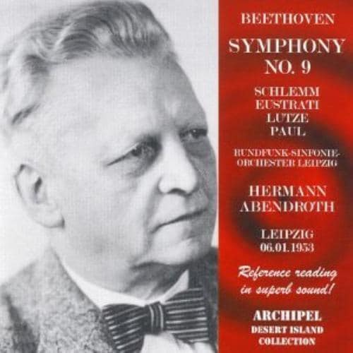 MediaTronixs Symphony No. 9 (Abendroth, Leipzig Rso) CD (2005) Pre-Owned