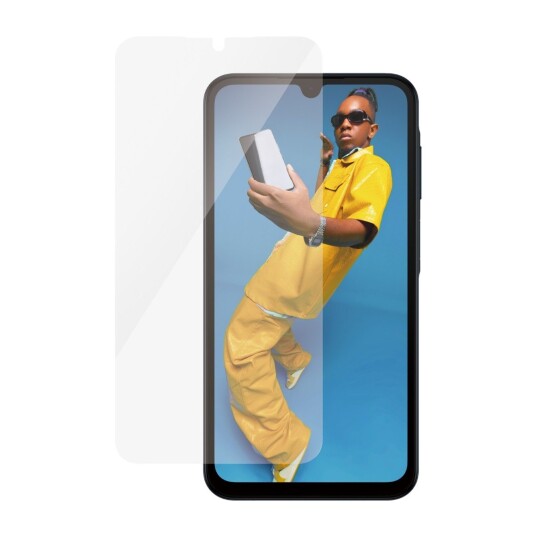 PanzerGlass Ultra-Wide Fit Skjermbeskytter for Samsung Galaxy A15/A15 5G med Applikator