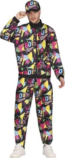 Grilldress til Herre med 80"s Motiver
