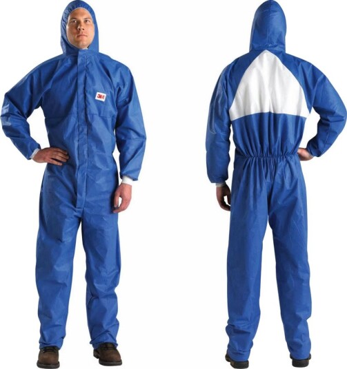 3M Vernedress 4530 Type 5/6, Xxl Blå