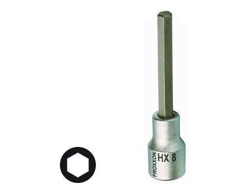 Proxxon Hexagon Socket Hode Socket 1/2" H6 X 100Mm Lang (Pr23475) Proxxon Hexagon Socket Hode Socket 1/2" H6 X 100Mm Lang (Pr23475)