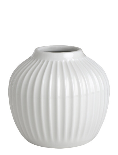 Kähler Hammershøi Vase White Kähler WHITE H13CM