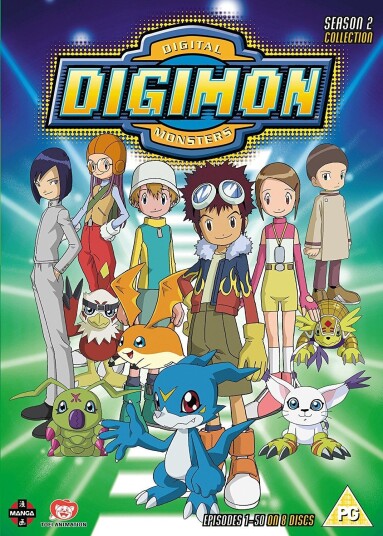 Digimon Digital Monsters Sesong 2 DVD