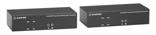 Black Box Kvx Series Kvm Extender Over Fiber - 4K, Dual-Head, Hdmi/Displayport, Usb 2.0, Serial, Audio, Local Video - Kvm / Lyd / Seriell / Usb-Svitsj - Over Fiberoptikk - Usb - Opp Til 30 Km - Taa-Samsvar Black Box Kvx Series Kvm Extender Over Fiber - 4K, Dual-Head, Hdmi/Displayport, Usb 2.0, Serial, Audio, Local Video - Kvm / Lyd / Seriell / Usb-Svitsj - Over Fiberoptikk - Usb - Opp Til 30 Km - Taa-Samsvar