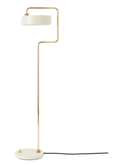 Made By Hand Petite Machine Gulvlampe 01 Hvit