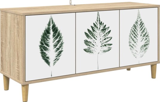 vidaXL TV skap HANAU 102 x 33 x 50 cm Sonoma Konstruert tre vidaXL TV skap HANAU 102 x 33 x 50 cm Sonoma Konstruert tre