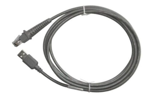 Datalogic USB A-RJ45 Kabeladapter 4.6m Grå Datalogic USB A-RJ45 Kabeladapter 4.6m Grå