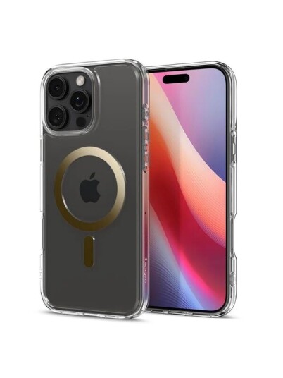 Spigen Ultra Hybrid MagSafe Deksel Gull iPhone 16 Pro