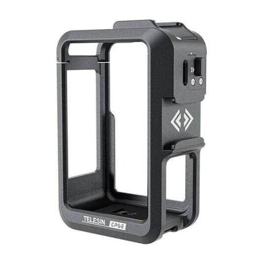 Telesin Metallramme for DJI Action 3/4 - Kameratilbehør