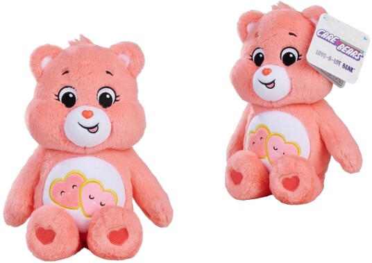 Care Bears Kosebamse 35 cm Love-A-Lot Bear Care Bears Kosebamse 35 cm Love-A-Lot Bear