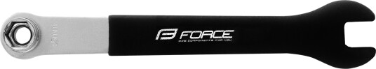 Force pedalnøkkel med 14/15 top og 15 gaffelnøkkel